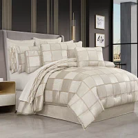 Queen Street Benton Ivory 4-pc. Jacquard Extra Weight Comforter Set