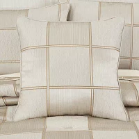 Queen Street Benton Ivory Square Throw Pillow