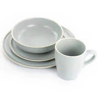 Elama 16-pc. Stoneware Dinnerware Set