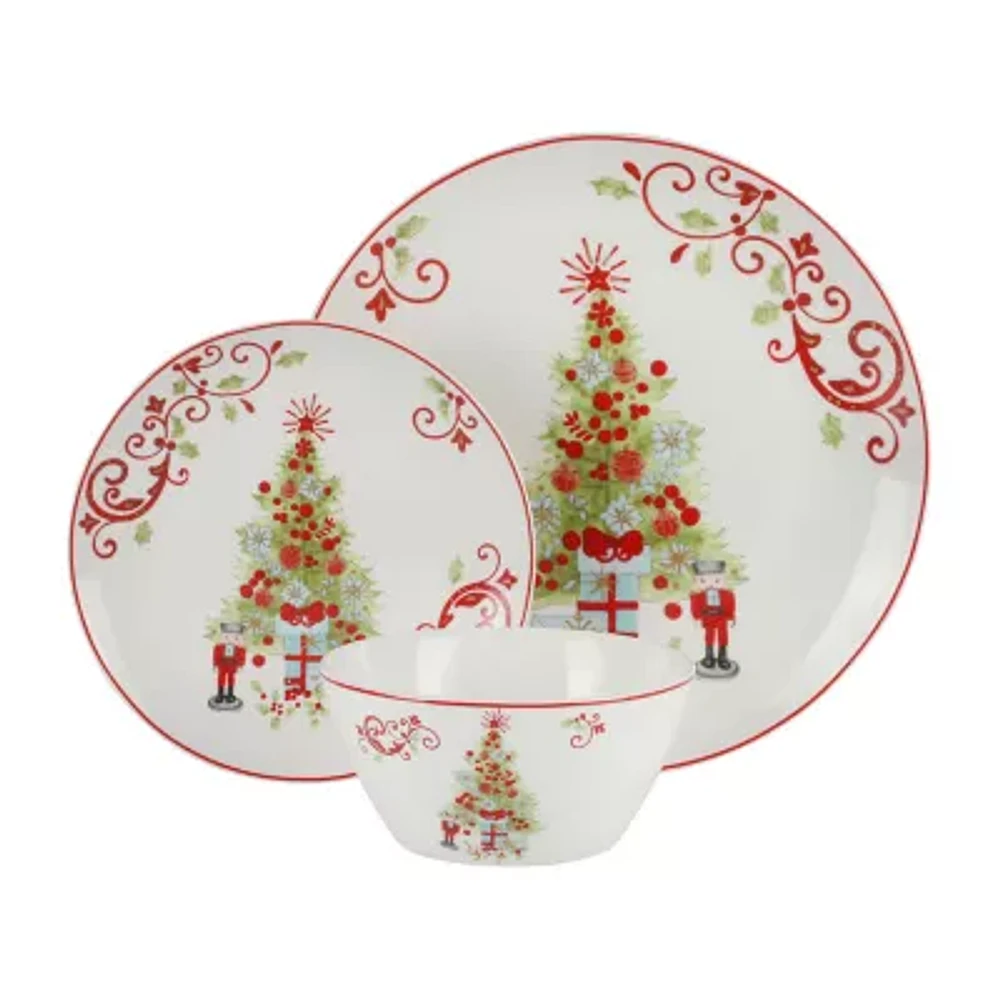 Gibson 12-pc. Porcelain Dinnerware Set