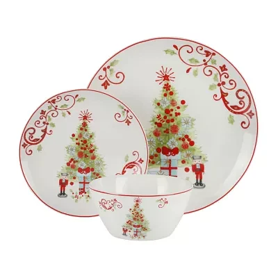 Gibson 12-pc. Porcelain Dinnerware Set