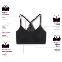 Maidenform Pure Comfort Pullover Racerback Wireless Bralette Dm7679