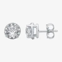 (H-I / I1) 1 CT. T.W. Lab Grown White Diamond 10K White Gold Jewelry Set