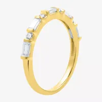 I Said Yes (H-I / I1) 1/3 CT. T.W. Lab Grown White Diamond 14K Gold Over Silver Sterling Wedding Band