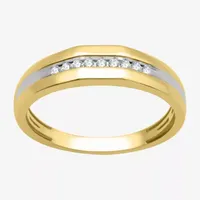(H-I / I1) I Said Yes 1/10 CT. T.W. Lab Grown White Diamond Wedding Band