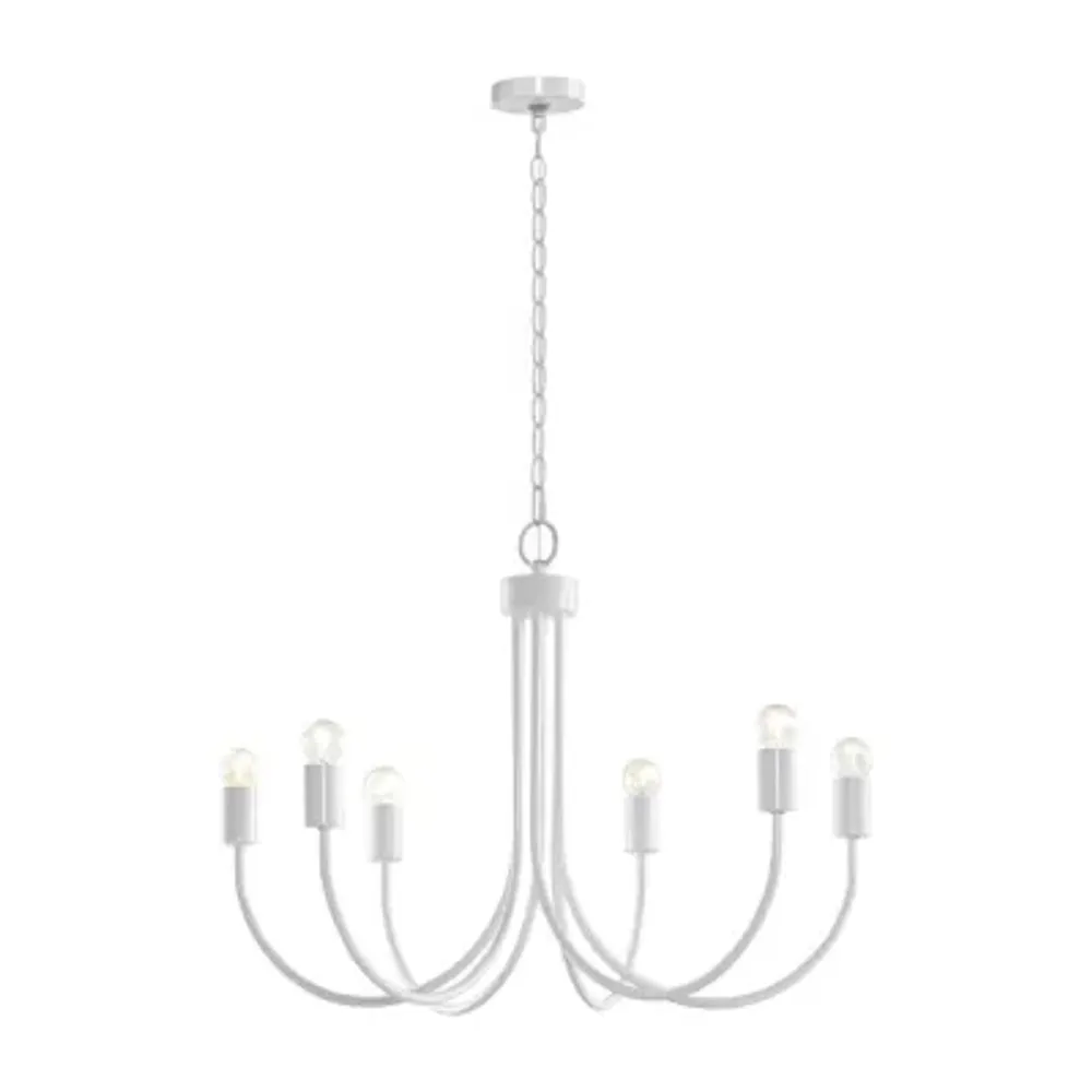 510 Design Ellie 6 Light Chandeliers