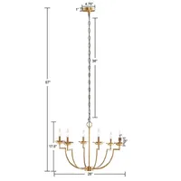 Hampton Hill Savor Candelabra Styled Chandelier