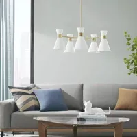 INK+IVY Ezra 5 Light Adjustable Chandelier