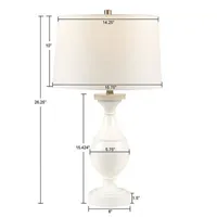 Hampton Hill Blythe Resin Table Lamp