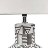 INK+IVY Agape Boho Ceramic Table Lamp