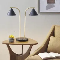 INK+IVY Bower With Two Lights Table Lamp