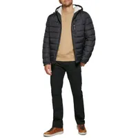Levi's Mens Hooded Sherpa Puffer Jacket
