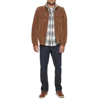 Levi's Mens Faux Suede Aviator Jacket