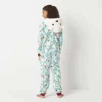 North Pole Trading Co. Kids Little & Big Unisex Long Sleeve One Piece Pajama