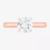 (G-H / SI1-SI2) Womens 2 1/2 CT. T.W. Lab-Grown White Diamond 14K Gold Round Solitaire Engagement Ring