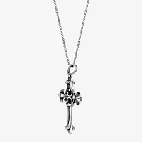 Sterling Silver Celtic Cross Pendant Necklace