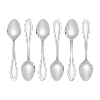 Pfaltzgraff American Bead Teaspoon 6-pc. Flatware Set