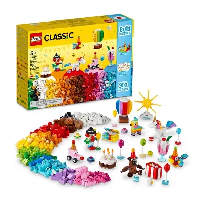 Classic Creative Party Box Building Toy Set (900 Pieces)