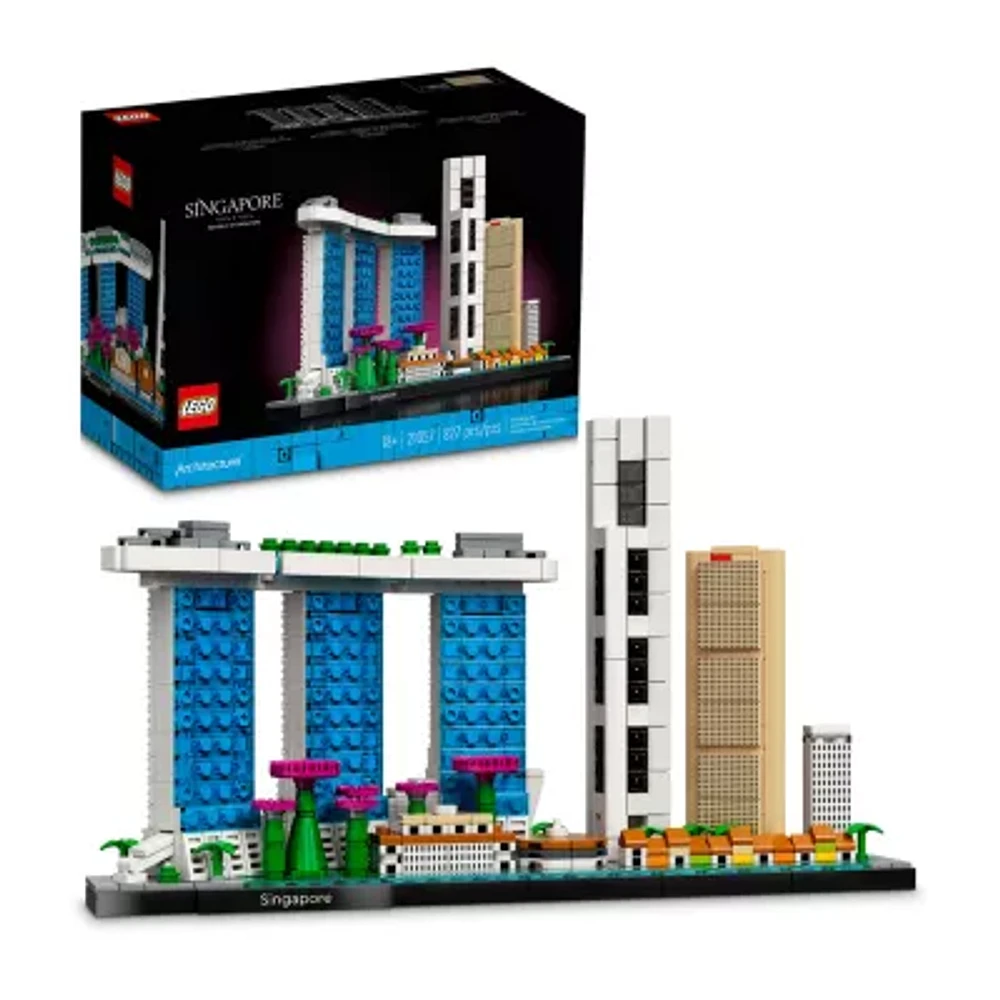 Architecture Skyline Collection: Singapore Building Kit (827 Pieces)