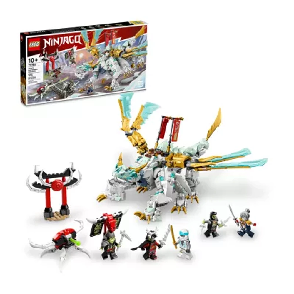 Ninjago Zanes Ice Dragon Creature Building Toy Set (973 Pieces)