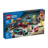 City Custom Car Garage Building Toy Set (507 Pieces)