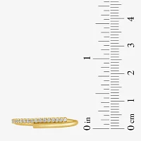 1/10 CT. T.W. Lab Grown White Diamond 10K Gold Delicate Band