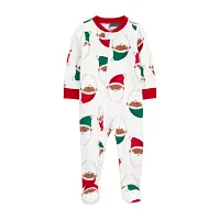 Carter's Baby Unisex Footed Fleece Long Sleeve One Piece Pajama