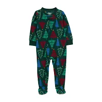 Carter's Baby Unisex Footed Fleece Long Sleeve One Piece Pajama