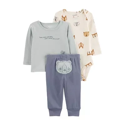 Carter's Baby Boys 3-pc. Pant Set