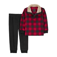 Carter's Baby Boys 2-pc. Fleece Pant Set