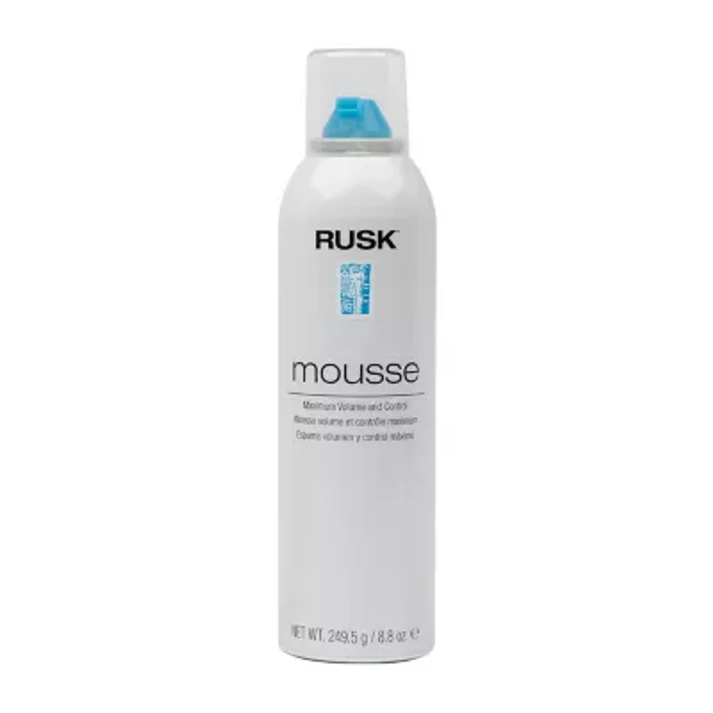 Rusk Maximum Volume & Control Hair Mousse-8.8 oz.