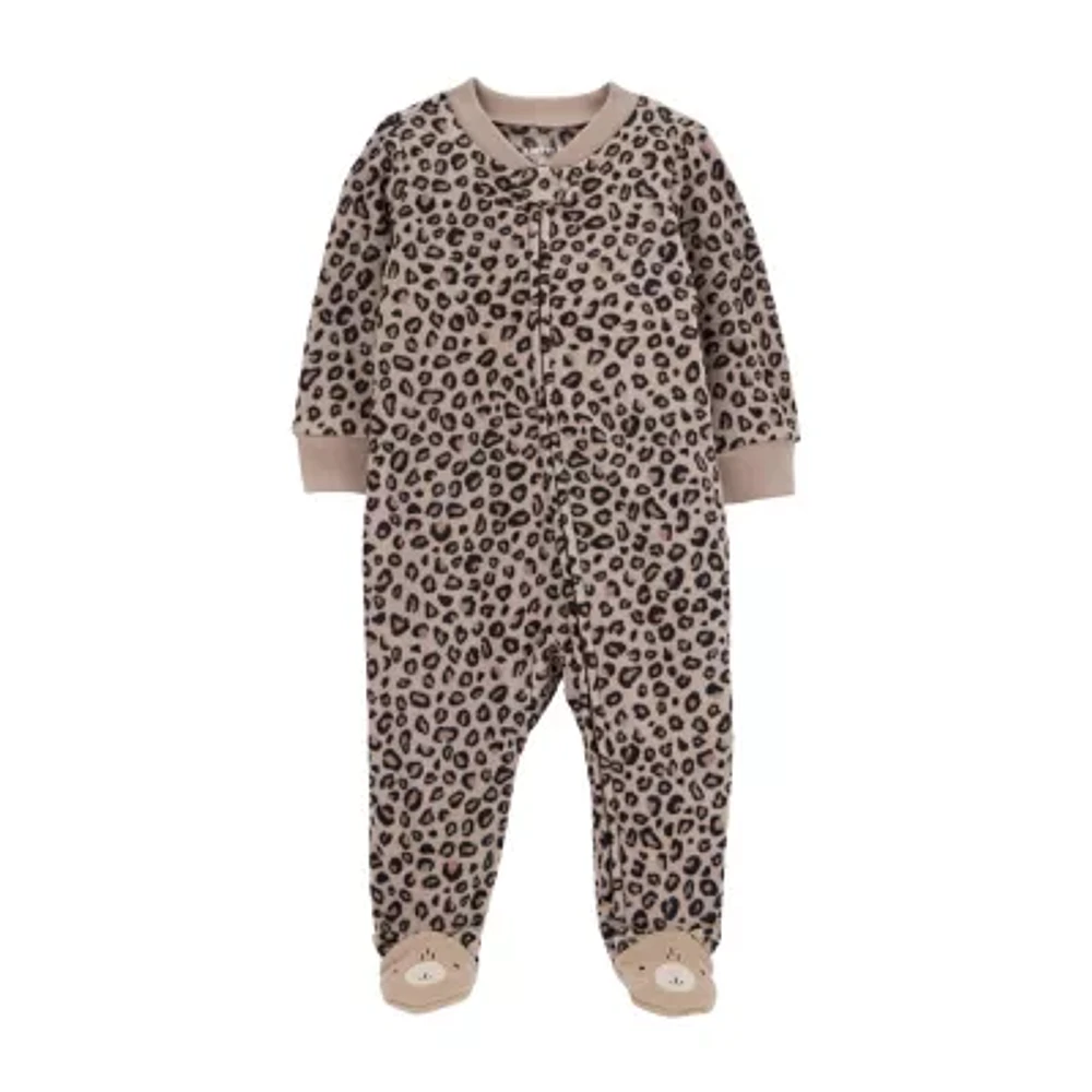 Carter's Baby Girls Microfleece Sleep and Play