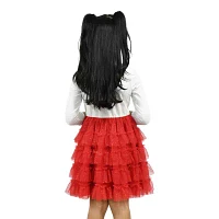 Lilt Little Girls 3/4 Sleeve Fitted Tutu Dress