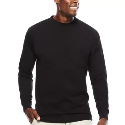Smiths Workwear Mens Crew Neck Long Sleeve T-Shirt