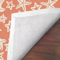 Liora Manne Capri Starfish Animal Hand Tufted Indoor Outdoor Rectangular Accent Rug