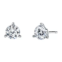 DiamonArt® Cubic Zirconia 1½ CT. T.W. Stud Earrings