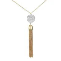 Monet Jewelry 32 Inch Cable Pendant Necklace