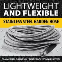 Bionic Steel Foot Heavy Duty Stainless Steel Flexible and Lightweight Garden Hose