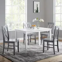 Eugene Farmhouse 5-PC Dining Set