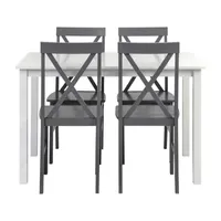 Eugene Farmhouse 5-PC Dining Set