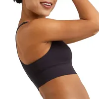 Maidenform Feel Good Super Soft Seamless Rib Knit Wireless Crop Tank-Dm2304