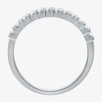 I Said Yes (H-I / I1) 1/4 CT. T.W. Lab Grown White Diamond Sterling Silver Anniversary Wedding Band