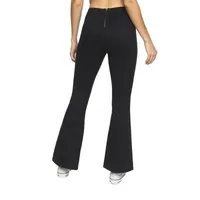 Forever 21 Faux Suede Flare Pant Womens High Rise Drawstring Pants - Juniors