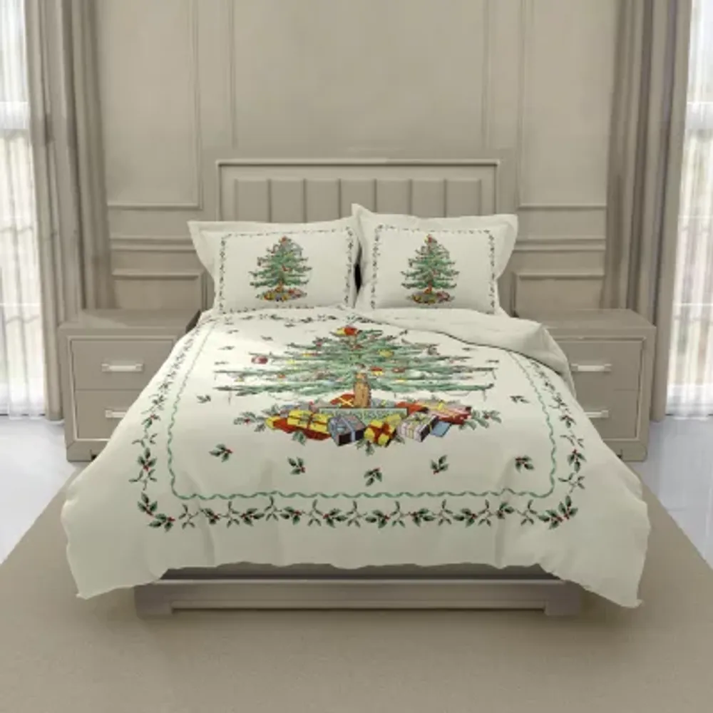 Spode Christmas Tree Comforter Set