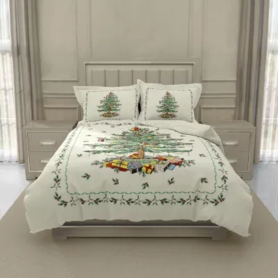 Spode Christmas Tree Comforter Set