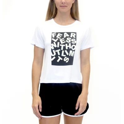 PSK Collective Womens Crew Neck Short Sleeve Graphic T-Shirt