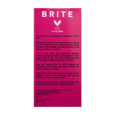 Brite Coily Bleach Kit