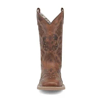 Laredo Womens Dionne Flat Heel Cowboy Boots