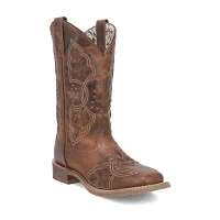 Laredo Womens Dionne Flat Heel Cowboy Boots