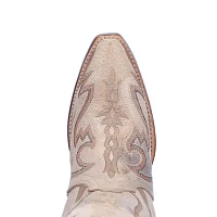 Dan Post Womens Silvie Flat Heel Cowboy Boots